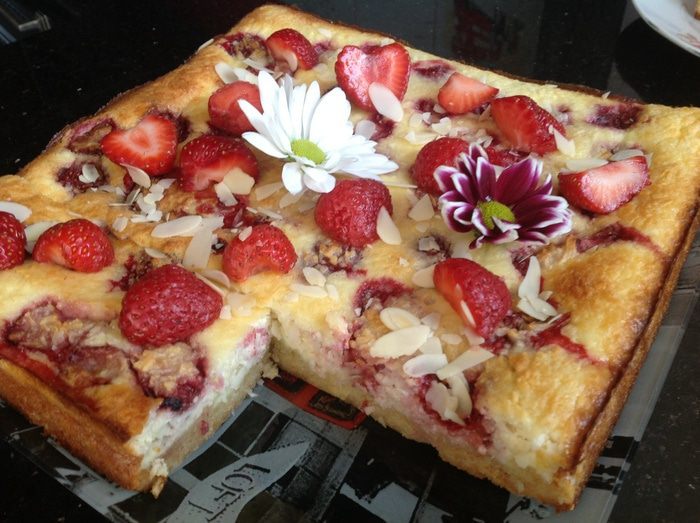 Тарт "Клубника и кокос"