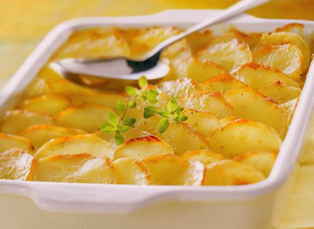 Картофель для большой семьи   "gratin dauphinois"