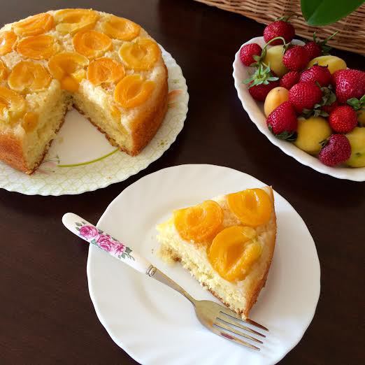 Абрикосовый пирог (Upside-Down Apricot Cake)