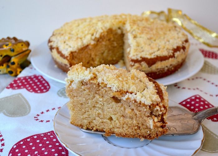 Домашний пирог с крошкой (Crumb Cake)