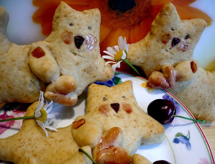 Булочки в стиле Тильда «Кошки не похожи на людей?» 