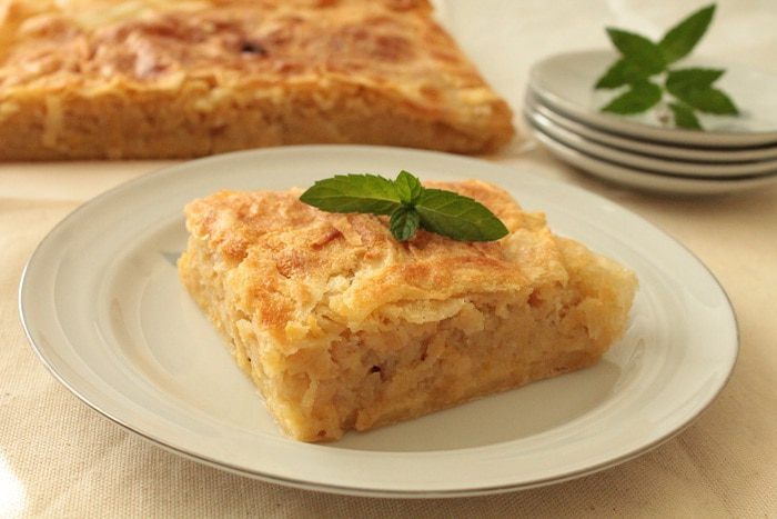 Боснийский яблочный пирог