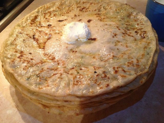 Тонкие чебуреки с картофельной начинкой