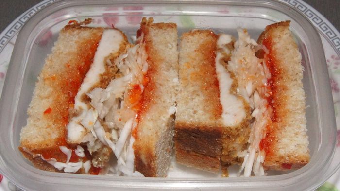 Японский сэндвич (Katsu sando)