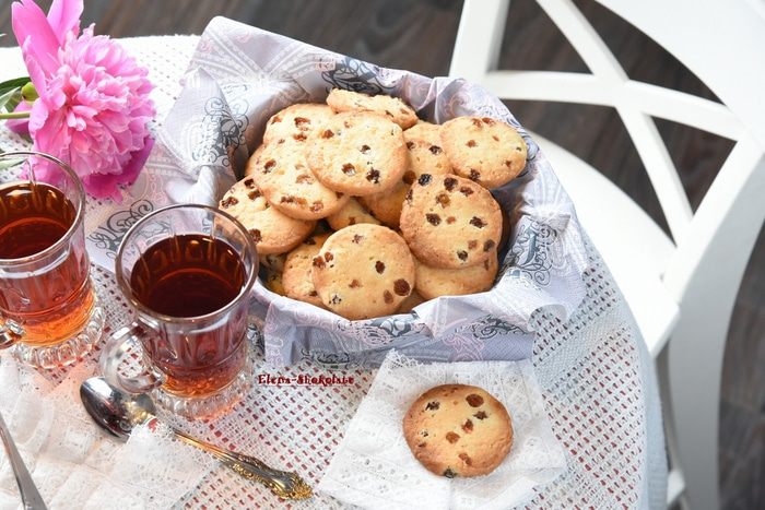 Печенье «Сабле с изюмом и ромом» (от Марты Стюарт)