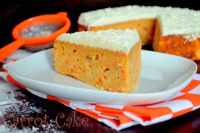 Морковно-яблочный пирог