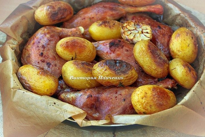 Утка в солинаде