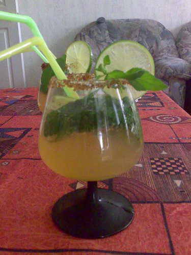 Коктейль "Зимняя мята"