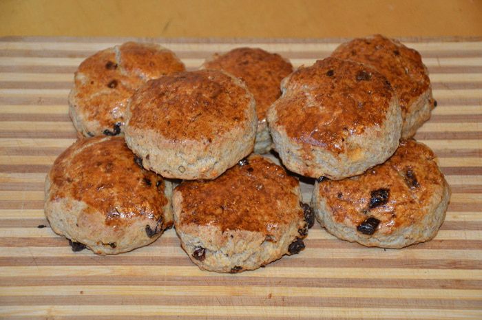 Английские сконы к завтраку аля-рус с ржаной мукой