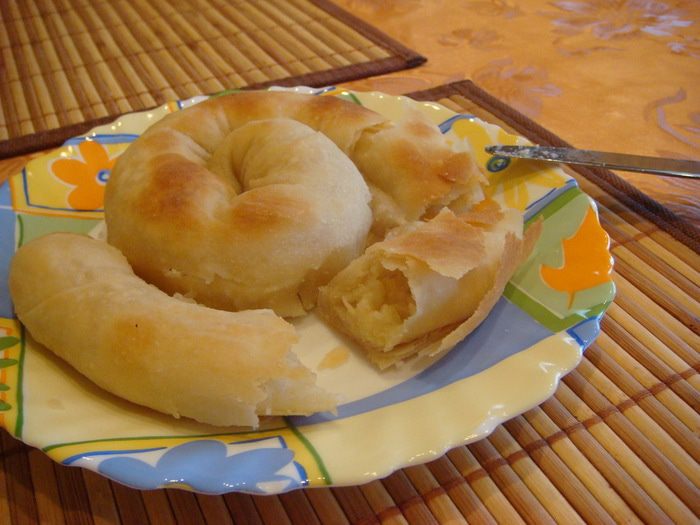 Пирог "Кыстыбый" из тесто фило 