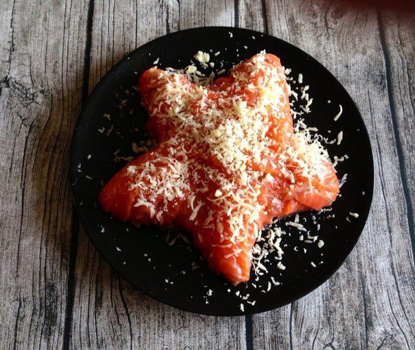 Салат "Морская звезда"