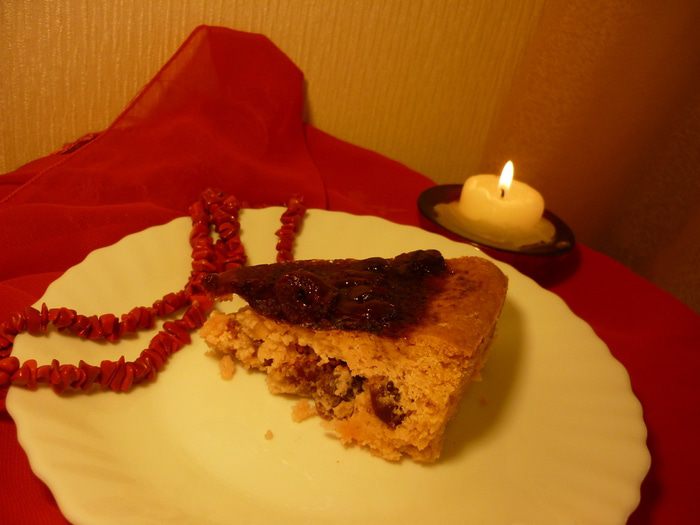 Пирог "Трижды вишневый"