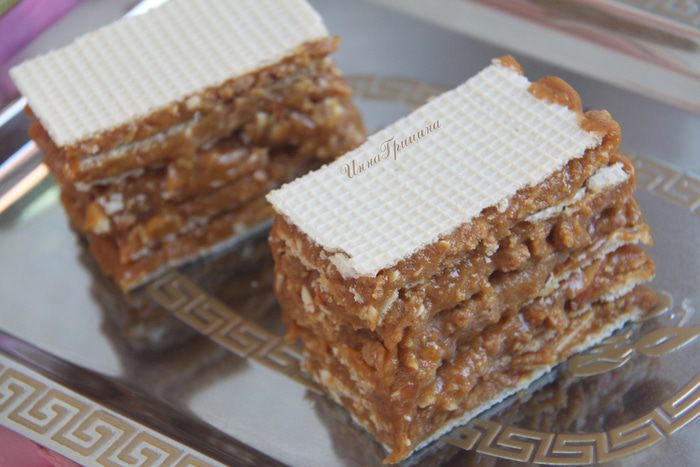 Восточная нуга с орехами