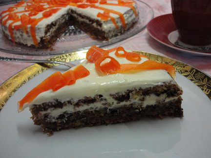 Швейцарский морковный торт (Rubli Kuchen)