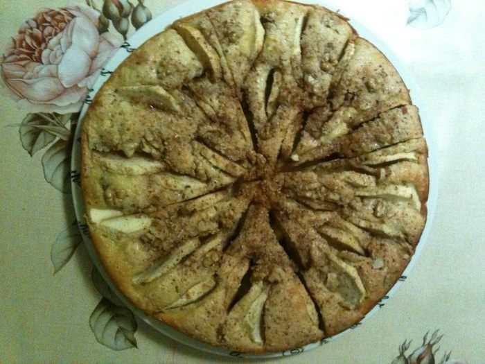 Рельефный пирог к чаю