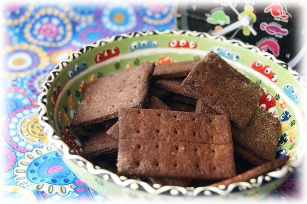 Печенье "Крекер Грэхэма Шоколадный" (Graham crackers)