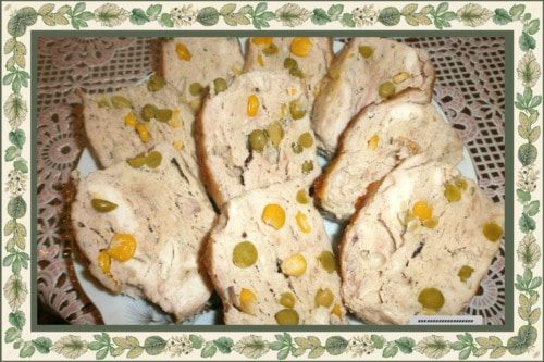 Куриный паштет "Конфетти"