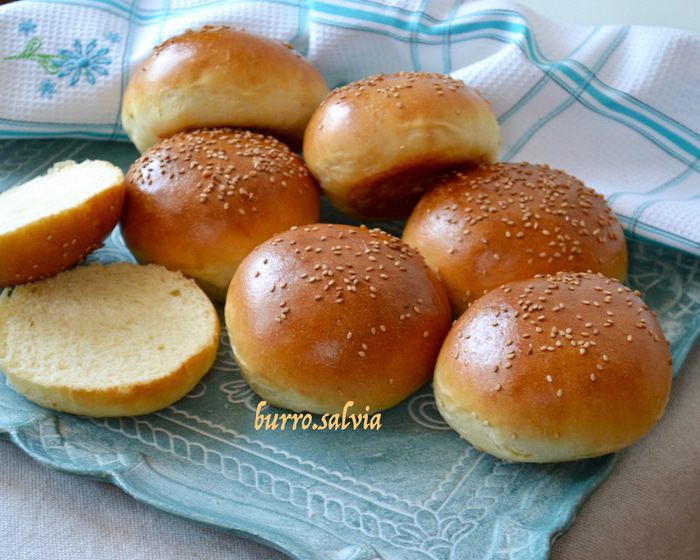 Домашние булочки для гамбургеров (Homemade Hamburger Buns)