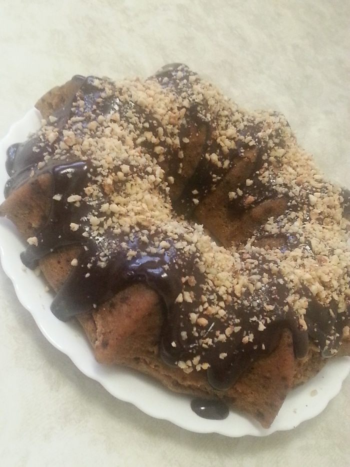 Ореховый кекс из цельнозерновой муки "9 минут"