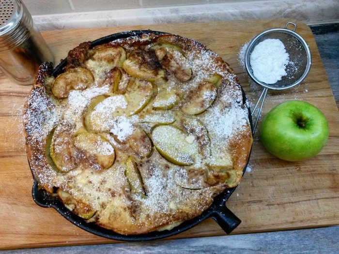 Яблочный "Dutch baby"