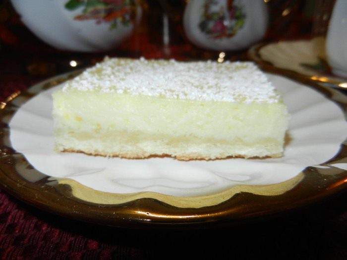 Лимонные кусочки (Lemon Bars)