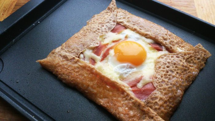 Бретонские блинчики из гречневой муки