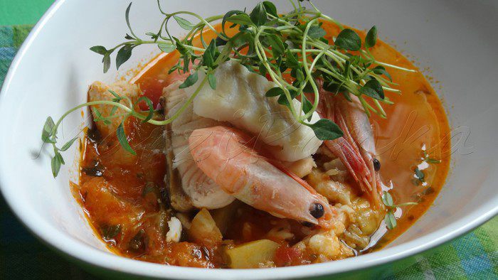 Королевский рыбный суп Буйабес (Bouillabaisse)