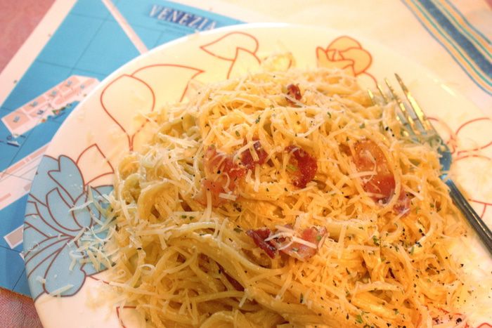 Спагетти Карбонара (Spaghetti Carbonara)