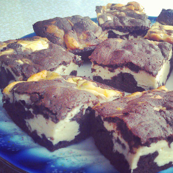 Чизкейк Брауни (Cheesecake Brownies) 