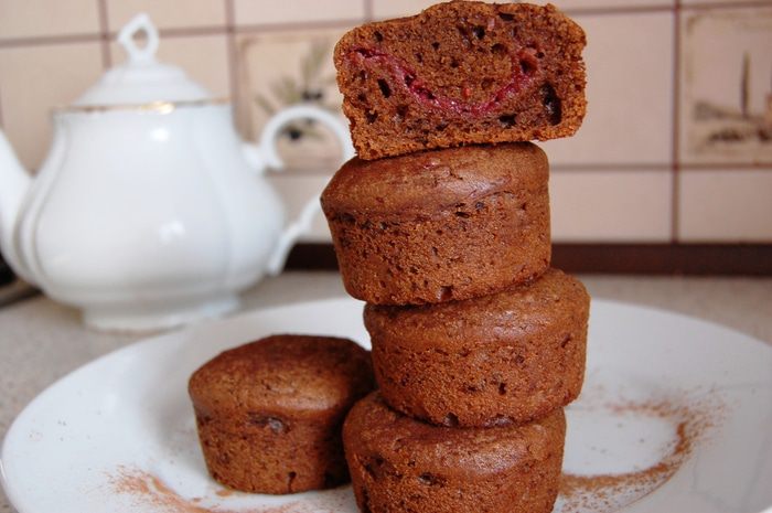 "Улыбчивые" пряничные кексы