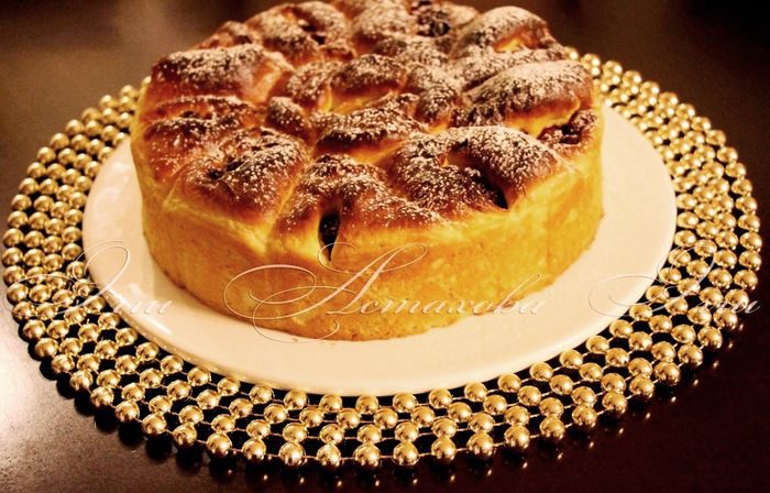 Пирог "Творожный рай" 