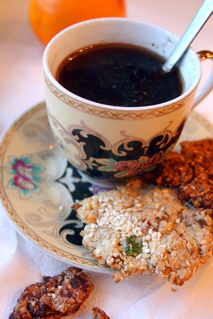 Орехово-овсяное печенье (а-ля гранола)