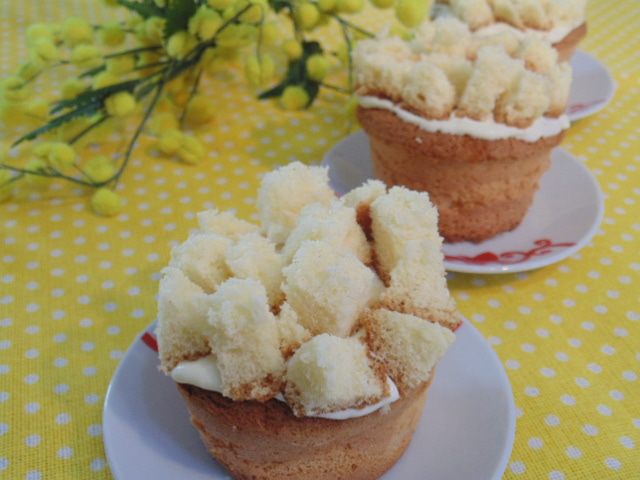 Маффины "Мимоза"