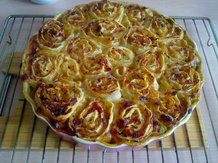 Рулетики из квашеной капусты