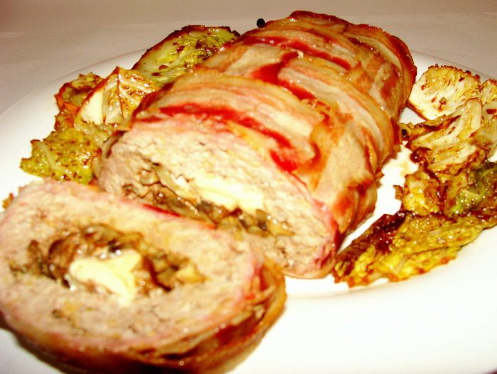 Мясной рулет из фарша "За семью печатями"