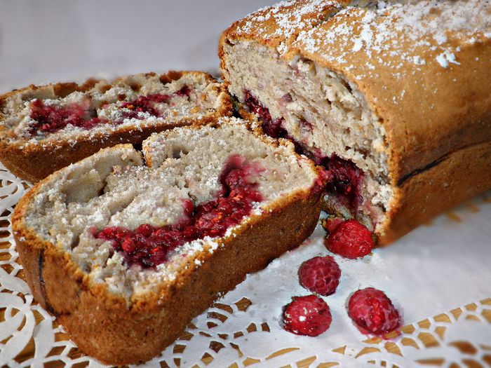 Кекс  "Ягода-малина"