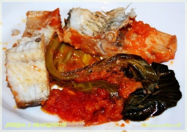 Рыба в капусте