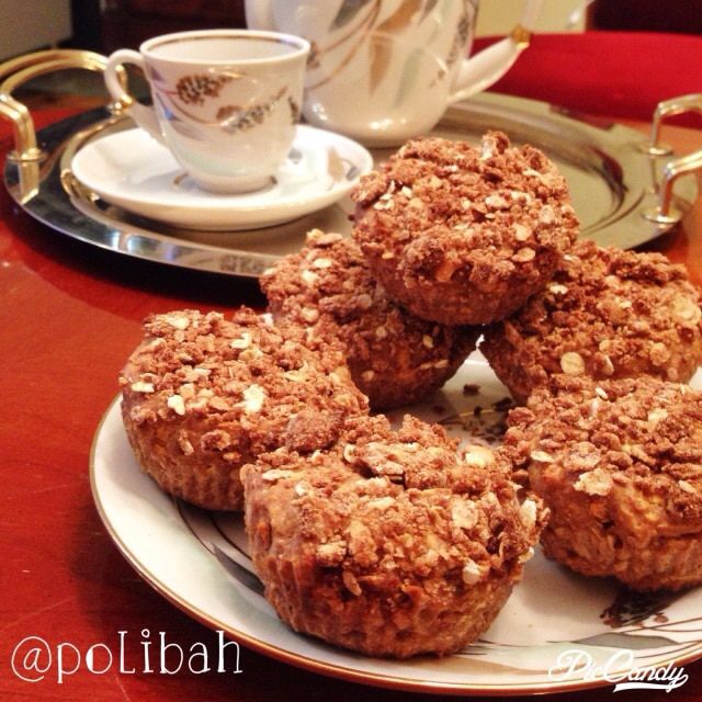 Яблочные маффины 