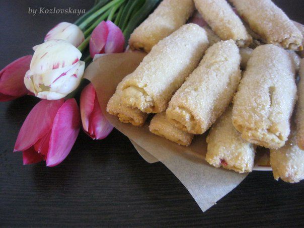 Печенье "Сахарные трубочки"