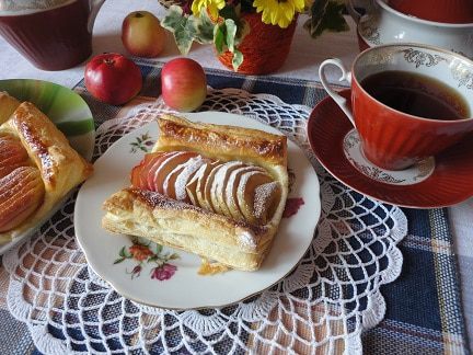 Французские слойки к завтраку