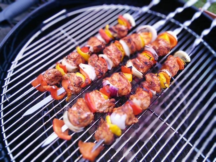 Шашлычок из индюшки с розмарином