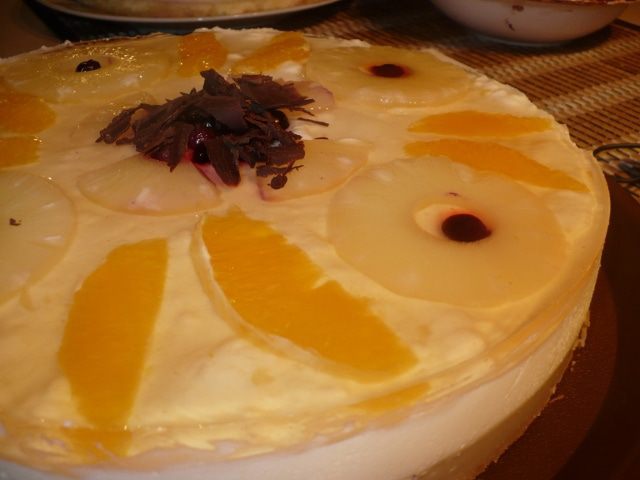 Торт "Фруктово-йогуртовый"