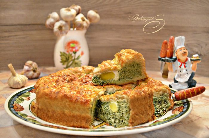 Итальянский пасхальный пирог «Паскуалина» (Torta pasqualina)