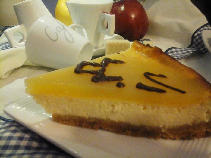 Чизкейк с манго