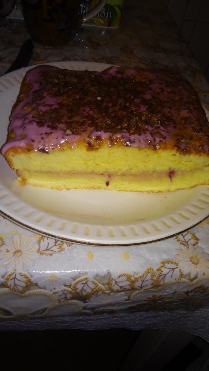 Бисквит "Нежный закат"