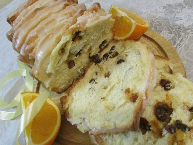 Апельсиновый хлеб (Orangenbrot backen)