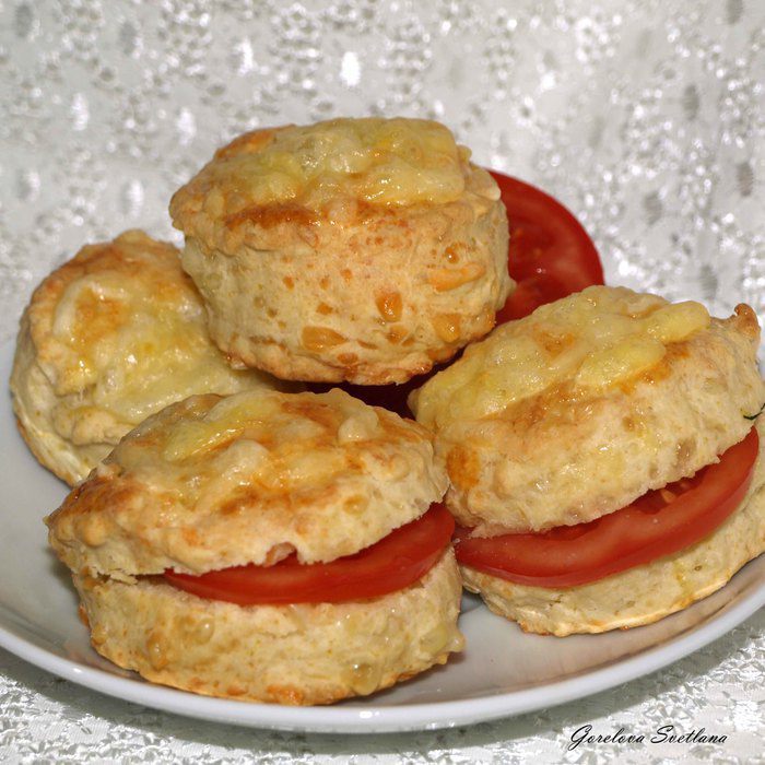 Английские сырные сконы (Scone) 